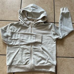H&M Kids Light Gray Hoodie Jacket